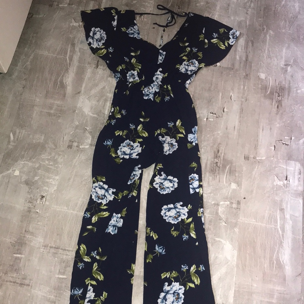Woman’s floral romper
